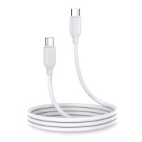  USB kabelis Joyroom S-CC060A9 Type-C to Type-C 60W 1.0m white 